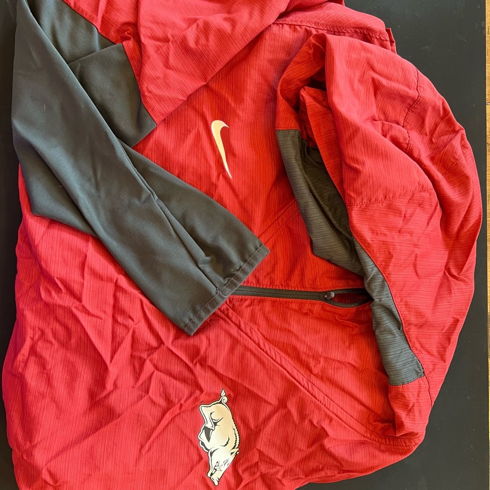 Arkansas Nike Red Jacket